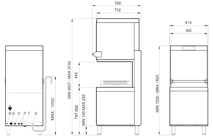 Посудомоечная машина Смег CWC511D фото 2 Посудомоечная машина Smeg CWC511D фото 2