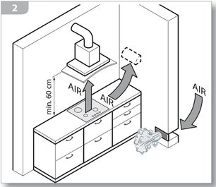 Газовая варочная панель Баразза 1PMD70B фото 2 Газовая варочная панель Barazza 1PMD70B фото 2