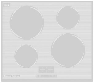 Встраиваемая электрическая варочная панель Зигмунд Штайн CI 32.6 W фото Встраиваемая электрическая варочная панель Zigmund Shtain CI 32.6 W фото