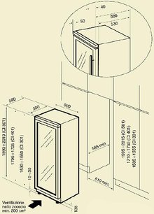 Винный шкаф ИП CI 301 CFX D фото 3 Винный шкаф IP CI 301 CFX D фото 3