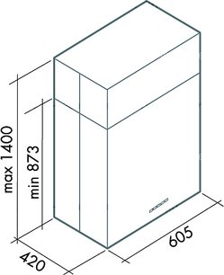 Вытяжка Фалмек Altair Isola top 60 ix (1000) ECP фото 3 Вытяжка Falmec Altair Isola top 60 ix (1000) ECP фото 3