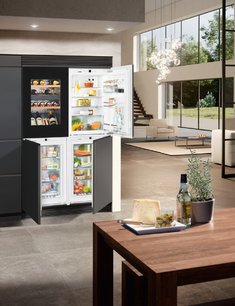Встраиваемый холодильник Side-by-Side Liebherr SBSWgb 64I5 BioFresh NoFrost фото 3