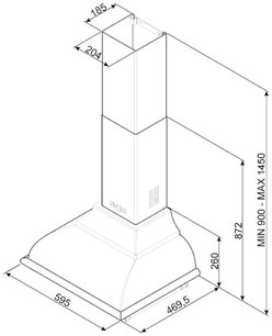 Вытяжка Смег KC16P фото 3 Вытяжка Smeg KC16P фото 3