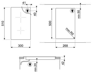 Варочная панель Smeg SE232TD1 фото 3