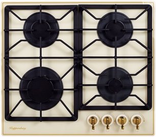 Газовая варочная поверхность Куперсберг FQ663 C Gold фото Газовая варочная поверхность Kuppersberg FQ663 C Gold фото