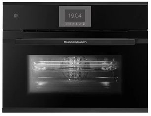 Компактный духовой шкаф с микроволнами Куперсбуш CBM 6550.0 S5 Black Velvet фото Компактный духовой шкаф с микроволнами Kuppersbusch CBM 6550.0 S5 Black Velvet фото