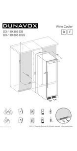 Винный шкаф Дунавокс DX-119.386DB фото 3 Винный шкаф Dunavox DX-119.386DB фото 3