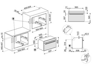 Духовой шкаф Смег SF4604WMCNX фото 4 Духовой шкаф Smeg SF4604WMCNX фото 4