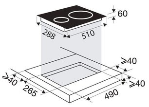 Индукционная варочная панель Брандт BPI1621UB фото 4 Индукционная варочная панель Brandt BPI1621UB фото 4