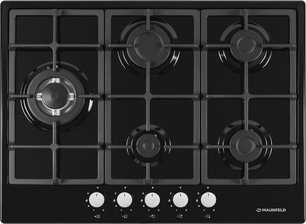Газовая варочная панель MAUNFELD EGHE.75.33CB\G фото Газовая варочная панель MAUNFELD EGHE.75.33CB\G фото