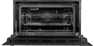 Компактный духовой шкаф с микроволнами Kuppersbusch CBM 6350.0 GPH 2 Black Chrome фото 4