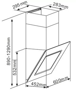 Вытяжка Зигмунд Штайн K 216.91 S фото 3 Вытяжка Zigmund Shtain K 216.91 S фото 3