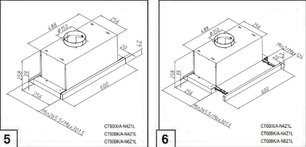 Встраиваемая вытяжка Горение TH606E7B фото 4 Встраиваемая вытяжка Gorenje TH606E7B фото 4
