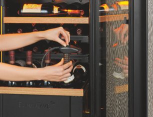 Встраиваемый двухтемпературный винный шкаф EuroCave D-INSP-M I-090022-M фото 3