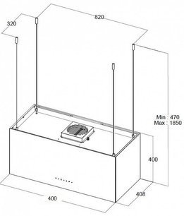 Вытяжка Кертинг KHA 40828 GN фото 2 Вытяжка Korting KHA 40828 GN фото 2
