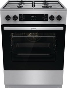 Комбинированная плита Горение GKS6C70XJ фото 2 Комбинированная плита Gorenje GKS6C70XJ фото 2