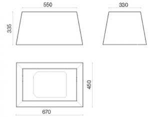 Вытяжка Falmec Lumiere 67 (450) (с системой E.ion) ECP фото 3