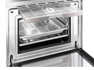 Компактный духовой шкаф с пароваркой Смег SF4750VCBS фото 2 Компактный духовой шкаф с пароваркой Smeg SF4750VCBS фото 2