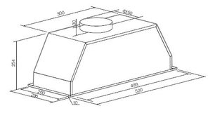 Встраиваемая вытяжка Грауде LB 52.0 S фото 4 Встраиваемая вытяжка Graude LB 52.0 S фото 4