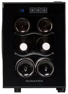 Винный шкаф Дунавокс DAT-6.16C фото 4 Винный шкаф Dunavox DAT-6.16C фото 4