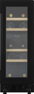Встраиваемый винный шкаф Krona BADEN 82/17 BL фото Встраиваемый винный шкаф Krona BADEN 82/17 BL фото