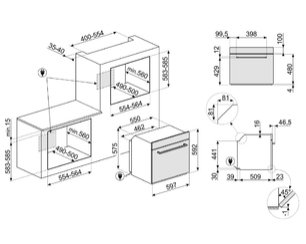 Духовой шкаф Смег SF64M3VN фото 3 Духовой шкаф Smeg SF64M3VN фото 3