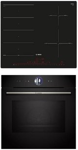 Bosch (духовой шкаф HSG7361B1 + варочная панель PXE601DC1E) фото