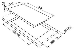 Варочная панель Smeg PVB750 фото 4