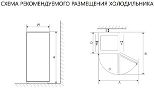Холодильник Маунфилд MFF186NFRR фото 4 Холодильник Maunfeld MFF186NFRR фото 4