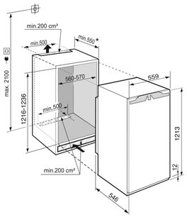 Холодильник Liebherr SBS 33I3 фото 3