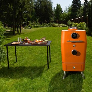 Уличный угольный гриль БОРК G610 or фото 2 Уличный угольный гриль BORK G610 or фото 2