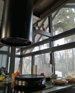 Островная вытяжка Маунфилд LEE ISLA 39 ЧЕРНЫЙ фото 4 Островная вытяжка Maunfeld LEE ISLA 39 ЧЕРНЫЙ фото 4