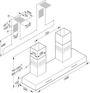 Вытяжка Миле DA 5330 W фото 2 Вытяжка Miele DA 5330 W фото 2
