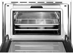 Компактный духовой шкаф с пароваркой Смег SF4750VCBS фото 3 Компактный духовой шкаф с пароваркой Smeg SF4750VCBS фото 3