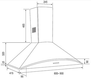 Вытяжка Kuppersberg Katrina 60X фото 2