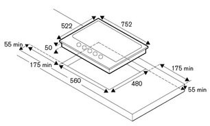 Варочная панель Бертаззони P755CMODNE фото 4 Варочная панель Bertazzoni P755CMODNE фото 4