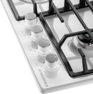 Газовая варочная панель MAUNFELD EGHE.64.6CW/G фото 2 Газовая варочная панель MAUNFELD EGHE.64.6CW/G фото 2