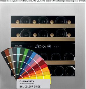 Встраиваемый винный шкаф Дунавокс DVH-25.65DC.TO фото Встраиваемый винный шкаф Dunavox DVH-25.65DC.TO фото