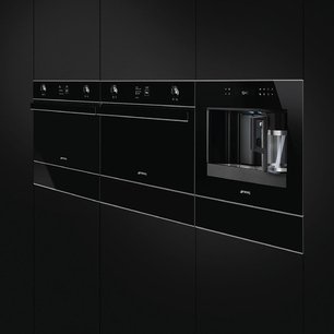 Компактный духовой шкаф комбинированный с микроволновой печью Смег SF4603MCNX фото 2 Компактный духовой шкаф комбинированный с микроволновой печью Smeg SF4603MCNX фото 2
