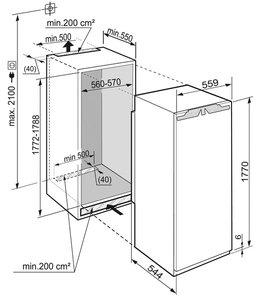 Встраиваемый холодильник Либхер IKB 3554 Premium фото 4 Встраиваемый холодильник Liebherr IKB 3554 Premium фото 4