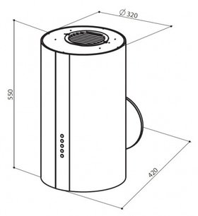 Вытяжка Фабер Alma EG6 Cream F32 фото 3 Вытяжка Faber Alma EG6 Cream F32 фото 3