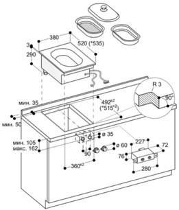 Пароварка Гаггенау VK 414-110 фото 4 Пароварка Gaggenau VK 414-110 фото 4