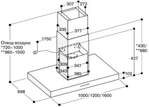 Вытяжка Гаггенау AI 442-100 фото 3 Вытяжка Gaggenau AI 442-100 фото 3