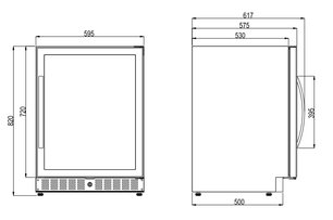 Винный шкаф Дометик E45FG Elegance фото 3 Винный шкаф Dometic E45FG Elegance фото 3