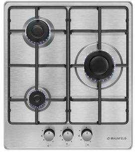 Газовая варочная панель MAUNFELD EGHS.43.3STS-ES фото Газовая варочная панель MAUNFELD EGHS.43.3STS-ES фото