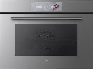 Духовой шкаф Фауцуг Combair V4000 45 C4T-21049 (платиновое стекло) фото Духовой шкаф V-ZUG Combair V4000 45 C4T-21049 (платиновое стекло) фото