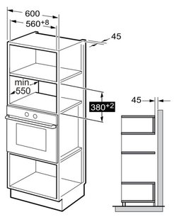 Встраиваемая микроволновая печь De DIetrich DMG2121X фото 4 Встраиваемая микроволновая печь De DIetrich DMG2121X фото 4