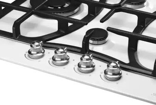 Газовая варочная панель Kuppersberg FS 610 W Silver фото 2