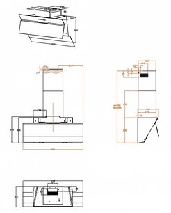 Вытяжка Хайер HVX-W992GBA фото 2 Вытяжка Haier HVX-W992GBA фото 2
