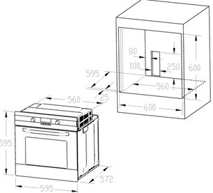 Духовой шкаф Zigmund Shtain EN 142.921 W фото 2